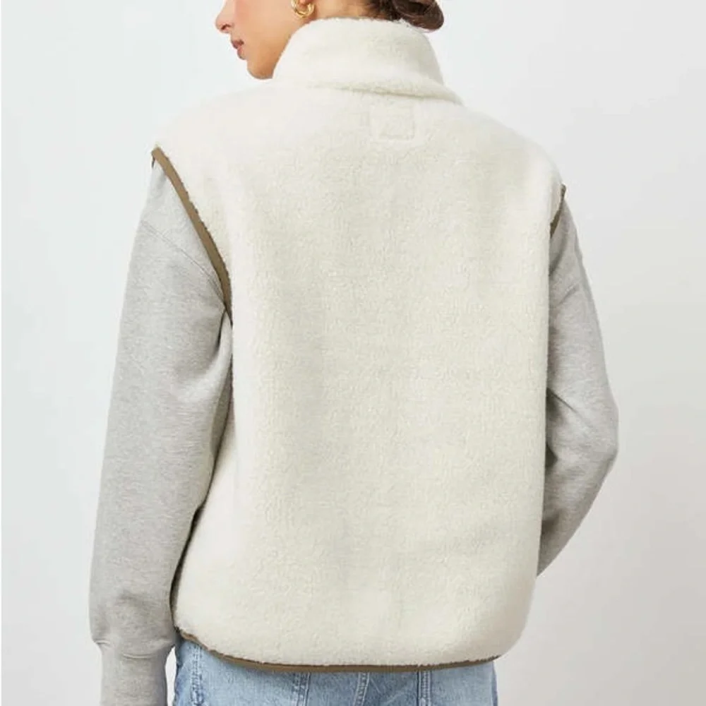 Rails Sherpa Fleece Pryanka‎ Vest Sz XS